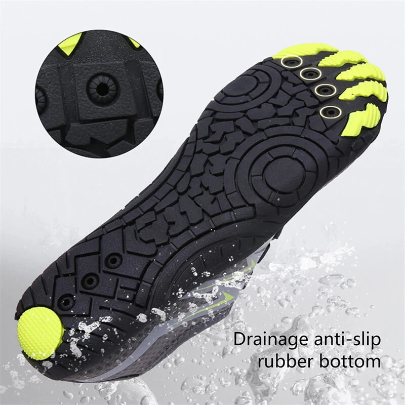 (image for) TENGOO Beach Wading Sandal Five Fingers Barefoot Design Quick Dry Soft Breathable Surf Fishing Fitness Water Sports Shoes